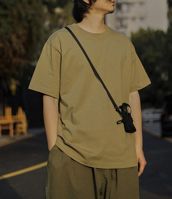 Basic plain T-shirt [IR511]