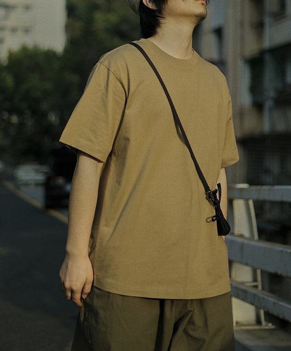 Basic plain T-shirt [IR511]