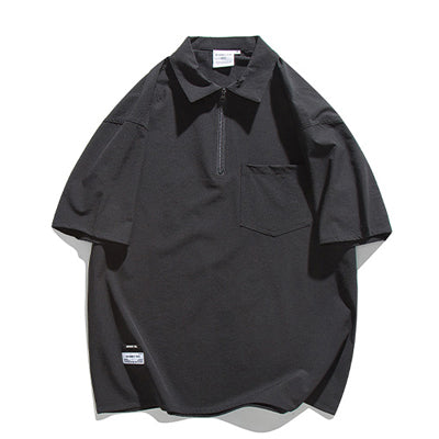 Half zip polo shirt [IR493]