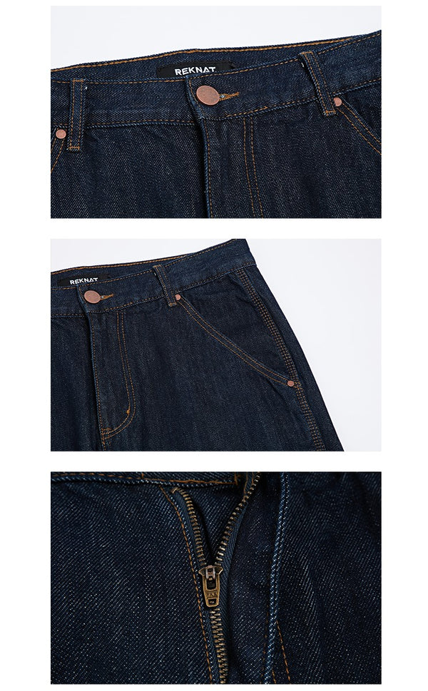 Casual straight jeans [IR371]