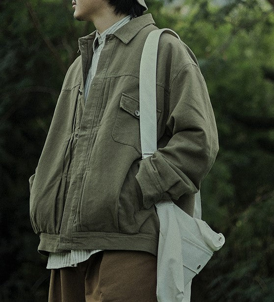 Loose chore jacket [IR429]