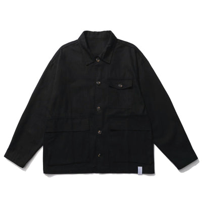 Multi-pocket button jacket [IR293]