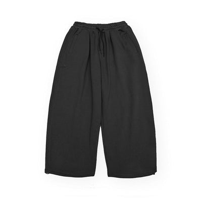 Drawstring wide pants [IR332]