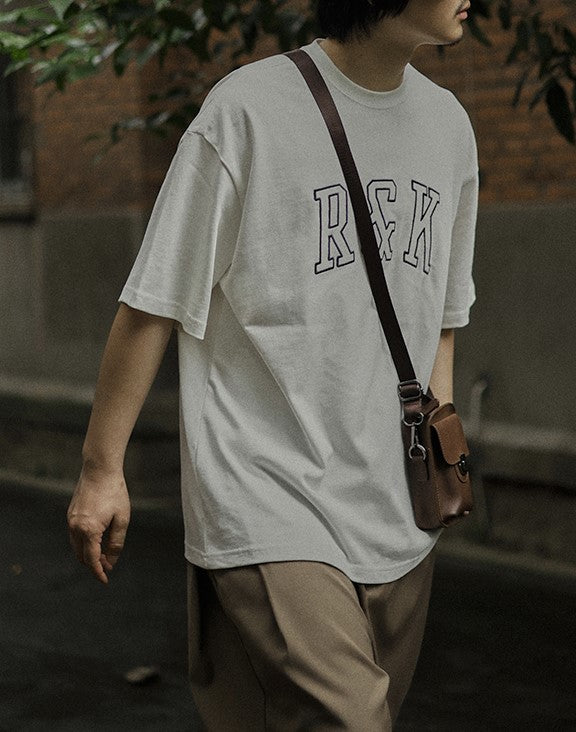 Heavy weight loose T-shirt [IR534]