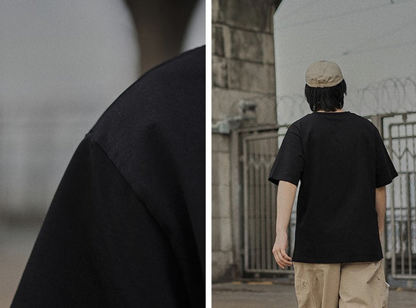 Basic plain T-shirt [IR511]