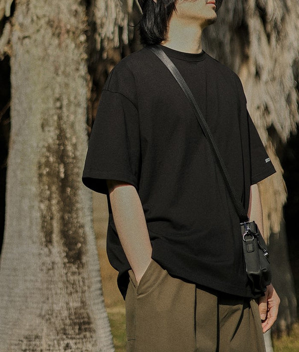 Heavyweight cotton T-shirt [IR739]