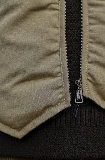 Down zip smart vest [IR675]