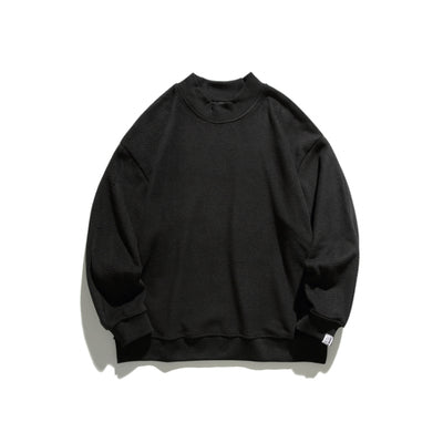 Half high collar fleece sweater [IR352]