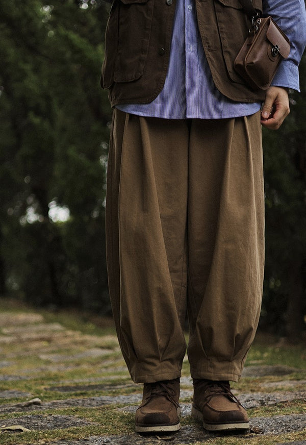 Wide loose easy pants [IR716]