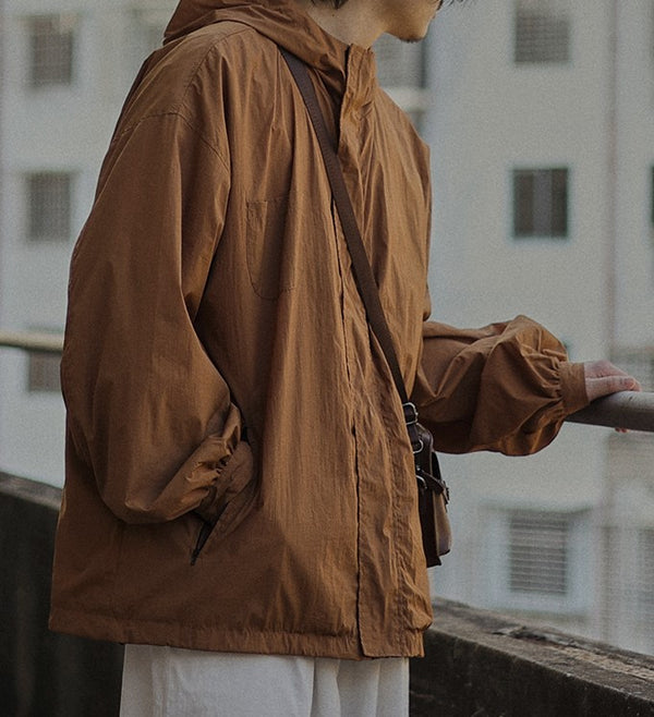 Outdoor food blouson [IR477]