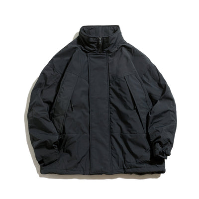 Stand collar jacket [IR373]