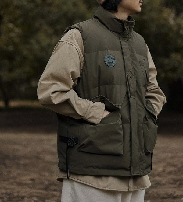 Outdoor zip vest [IR668]