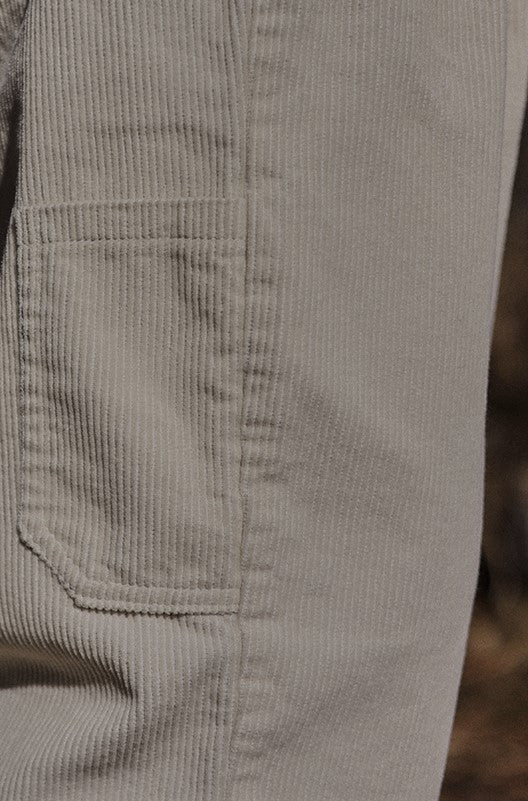 Corduroy rough pants [IR638]