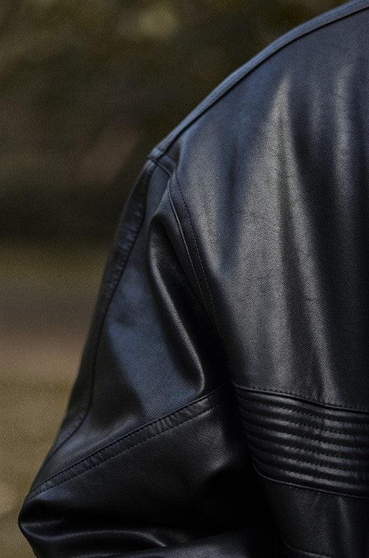 American retro leather jacket [IR676]