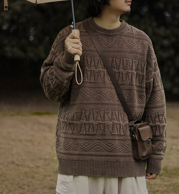 Round neck sweater [IR669]