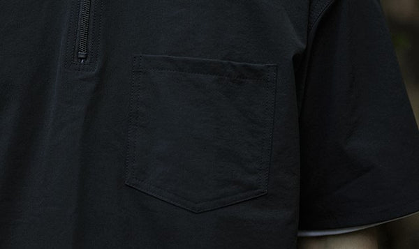 Half zip polo shirt [IR493]