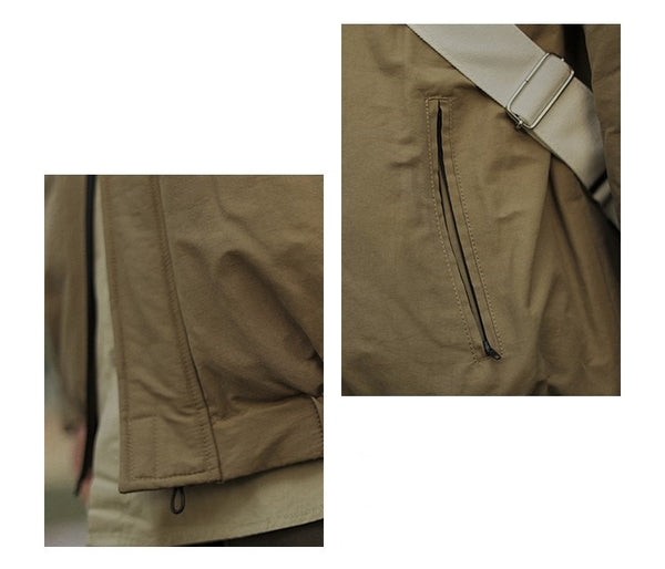 Multi-pocket zip jacket [IR407]