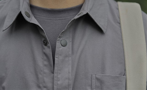 Snap button shirt [IR280]