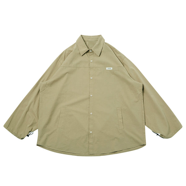 Drawstring sleeve shirt [IR305]