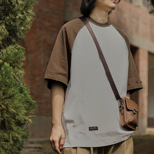 Round neck raglan T-shirt [IR734]