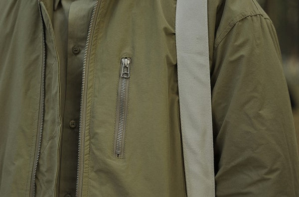 Casual zip blouson [IR404]