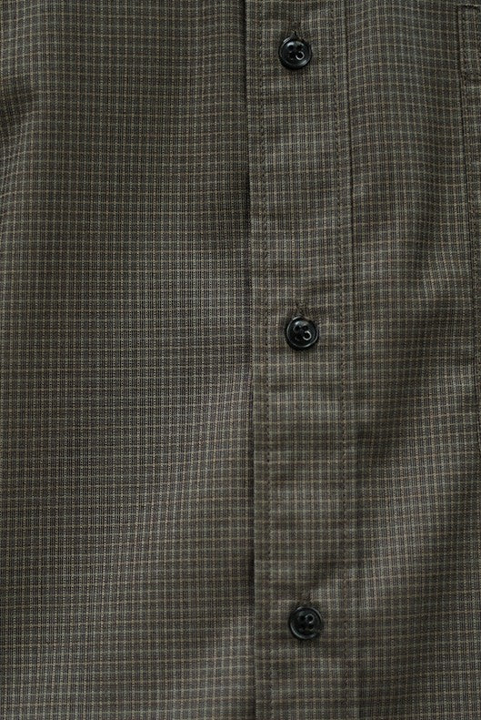 Retro check loose shirt [IR604]