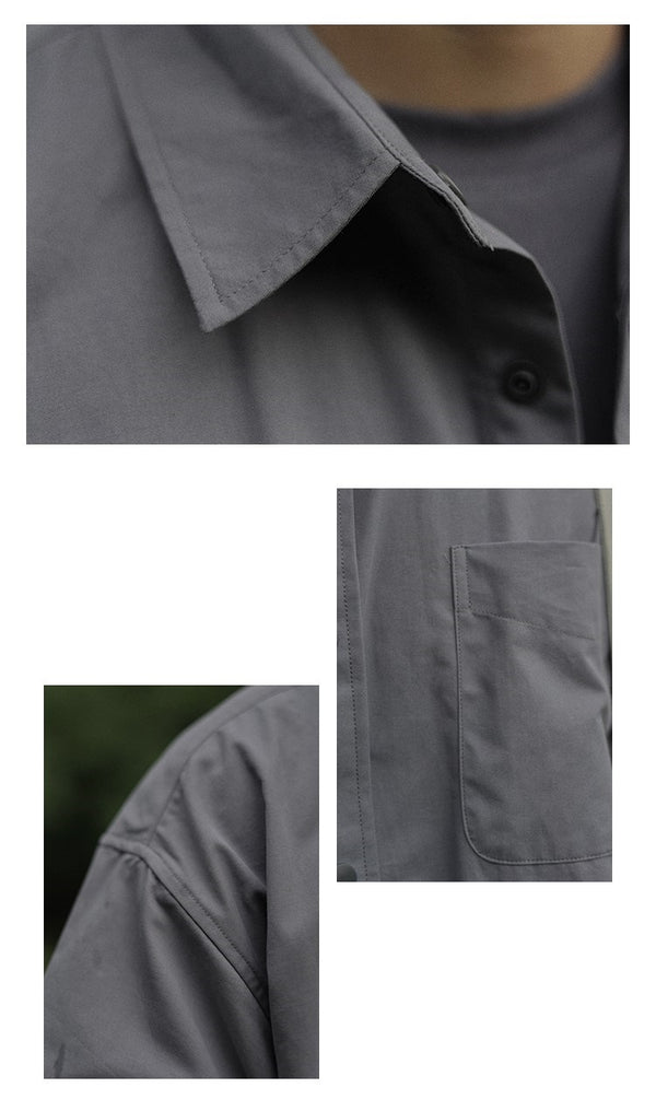 Snap button shirt [IR280]