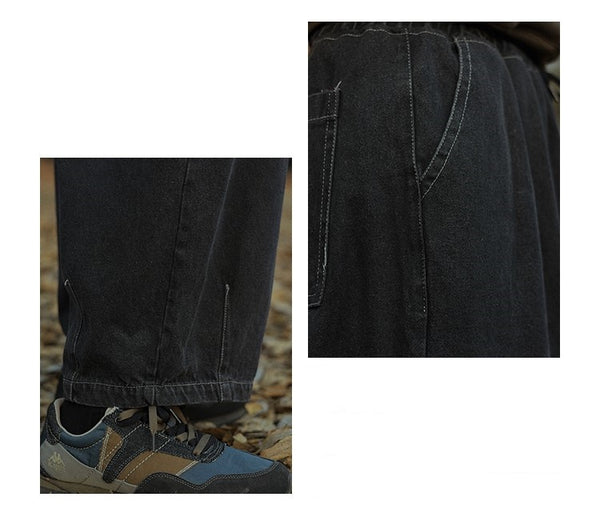 Ultra loose wide denim pants [IR413]