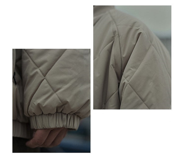 Quilted zip jacket [IR368]