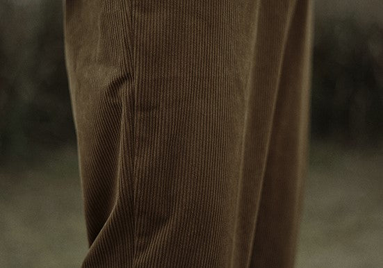 Corduroy casual pants [IR377]