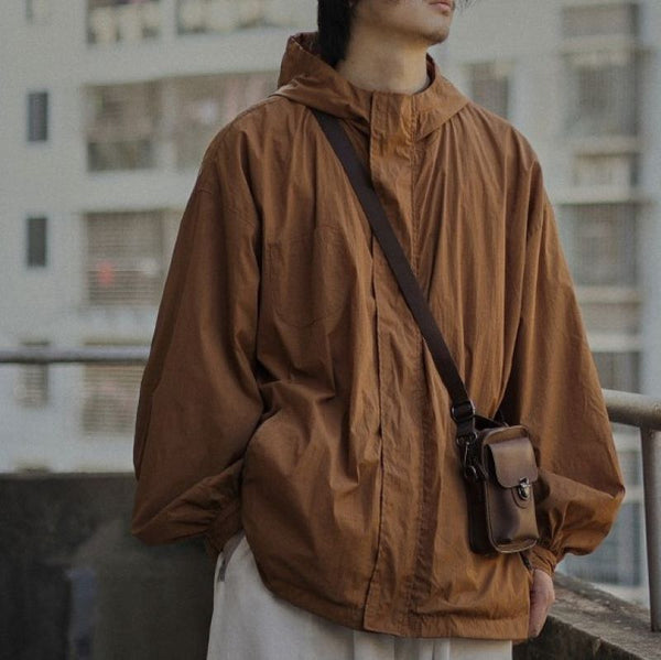 Outdoor food blouson [IR477]