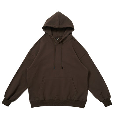 Front pocket loose parka [IR582]