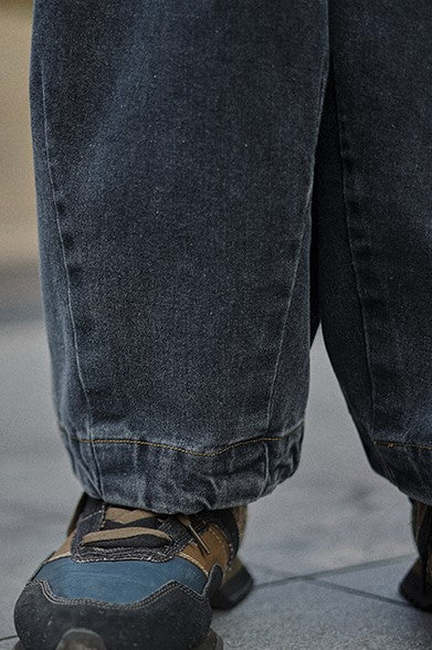 Wide washed jeans [IR689]