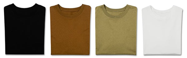 Basic plain T-shirt [IR511]