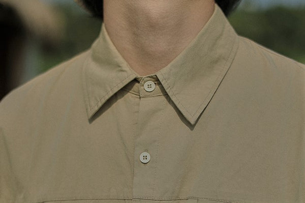 Drawstring sleeve shirt [IR305]