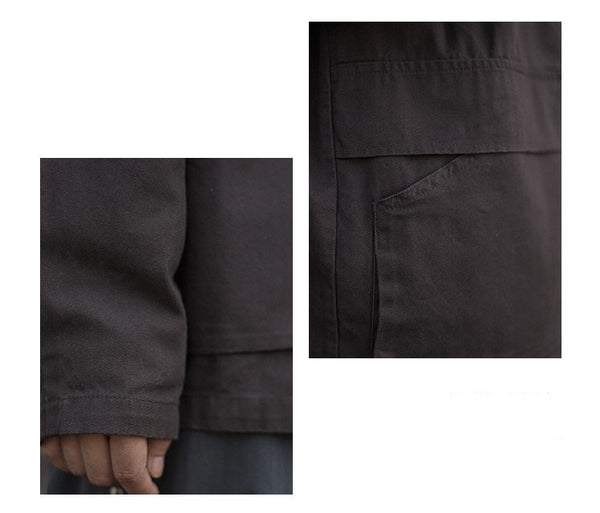 Multi-pocket button jacket [IR293]