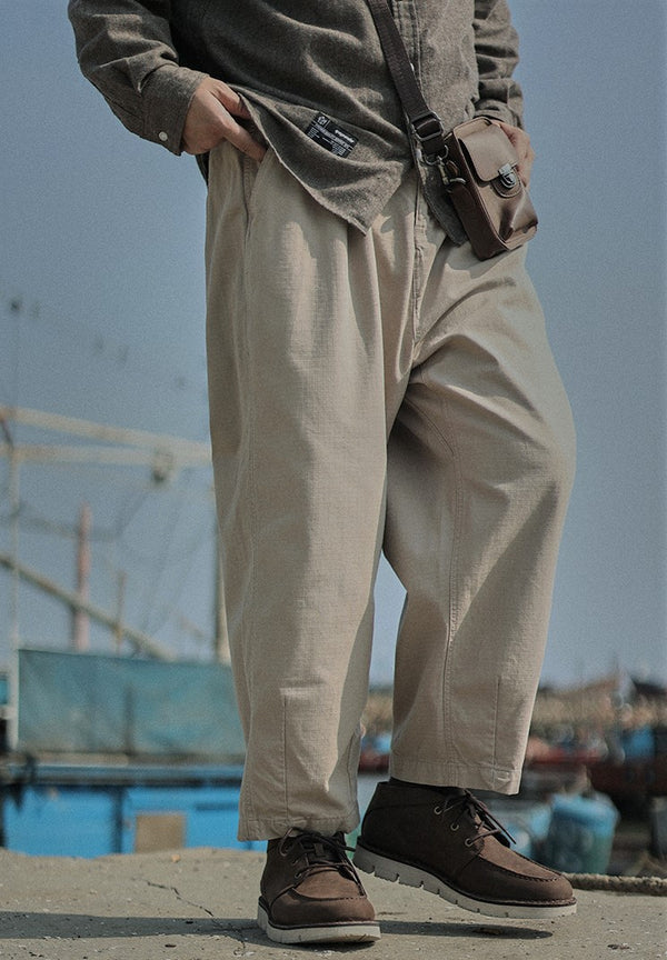 Wide tapered pants [IR316]