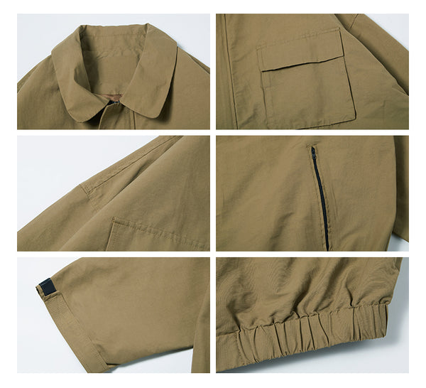 Multi-pocket casual jacket [IR303]