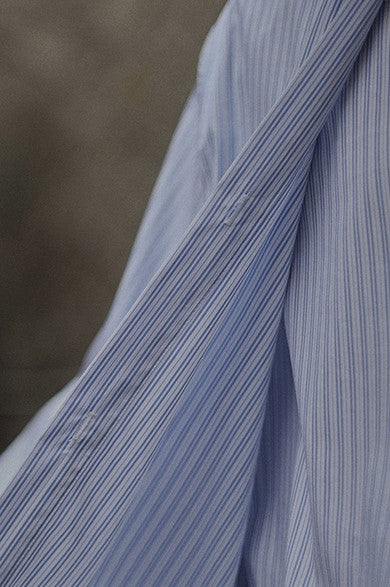 Striped double button shirt [IR455]