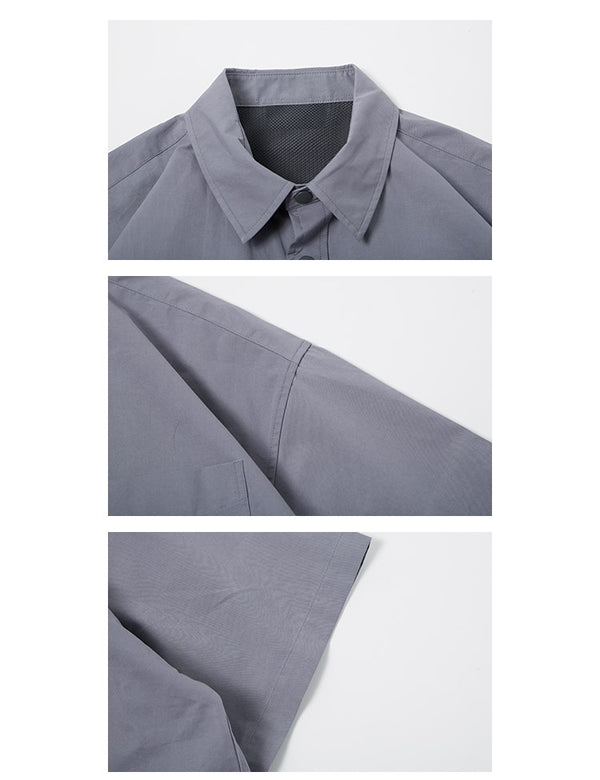 Snap button shirt [IR280]