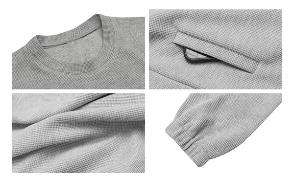 Pocket plain pullover [IR297]