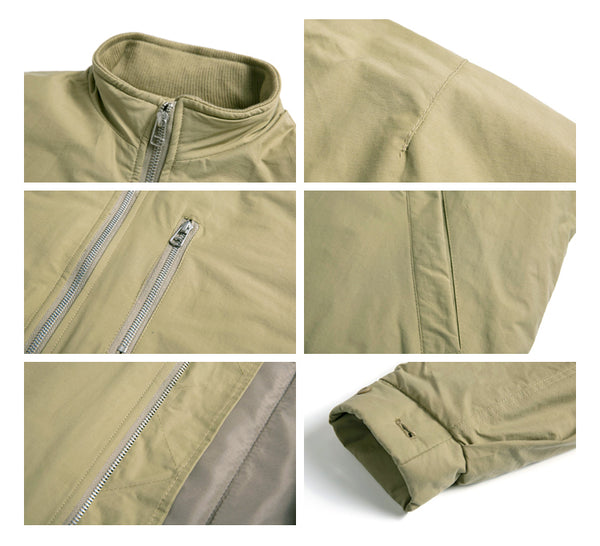 Casual zip blouson [IR404]