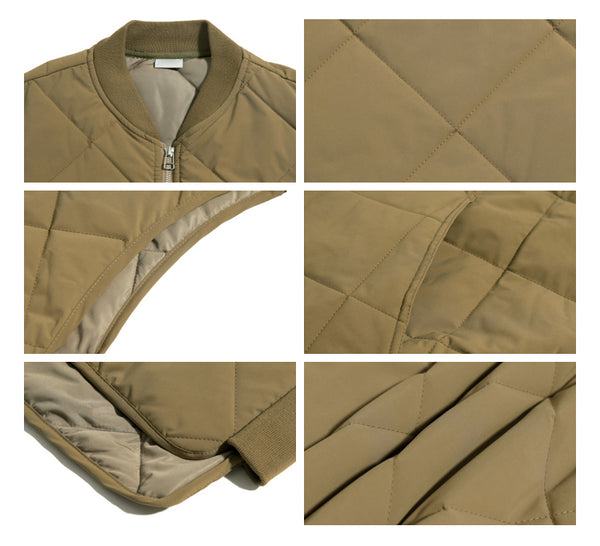 Quilted cotton vest [IR361]