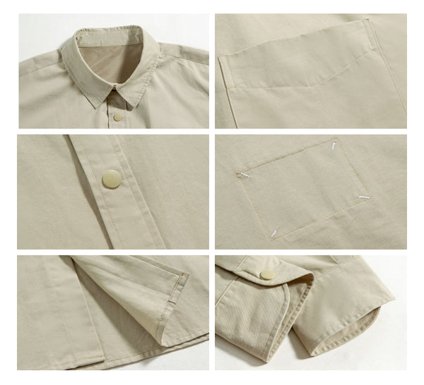 Casual snap button shirt [IR334]