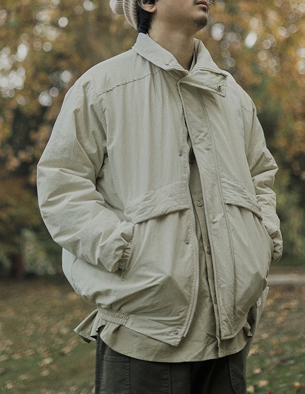 Stand collar winter jacket [IR400]