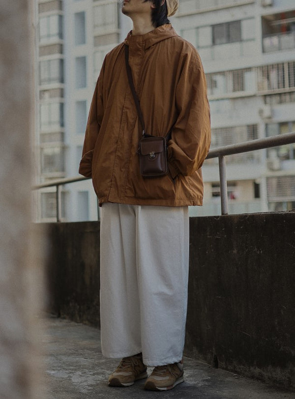 Outdoor food blouson [IR477]