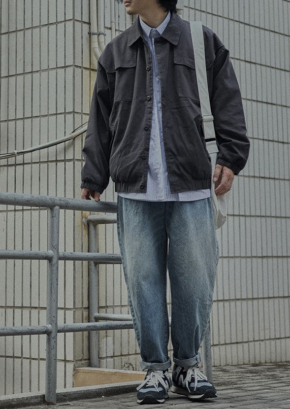 Casual button chore jacket [IR459]