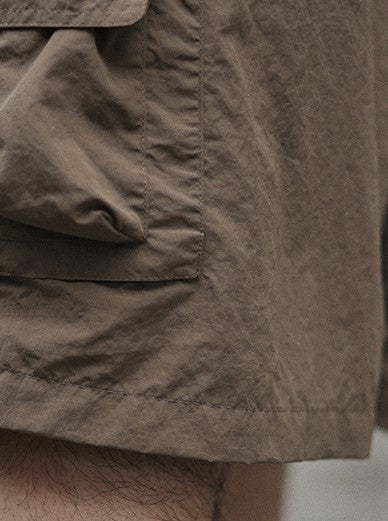 Multi-pocket straight shorts [IR563]