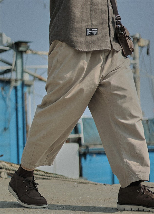 Wide tapered pants [IR316]