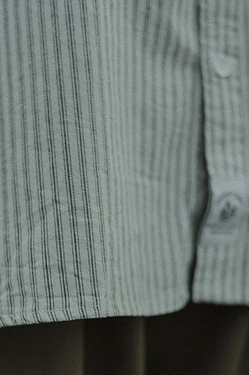 Double pocket striped shirt [IR430]